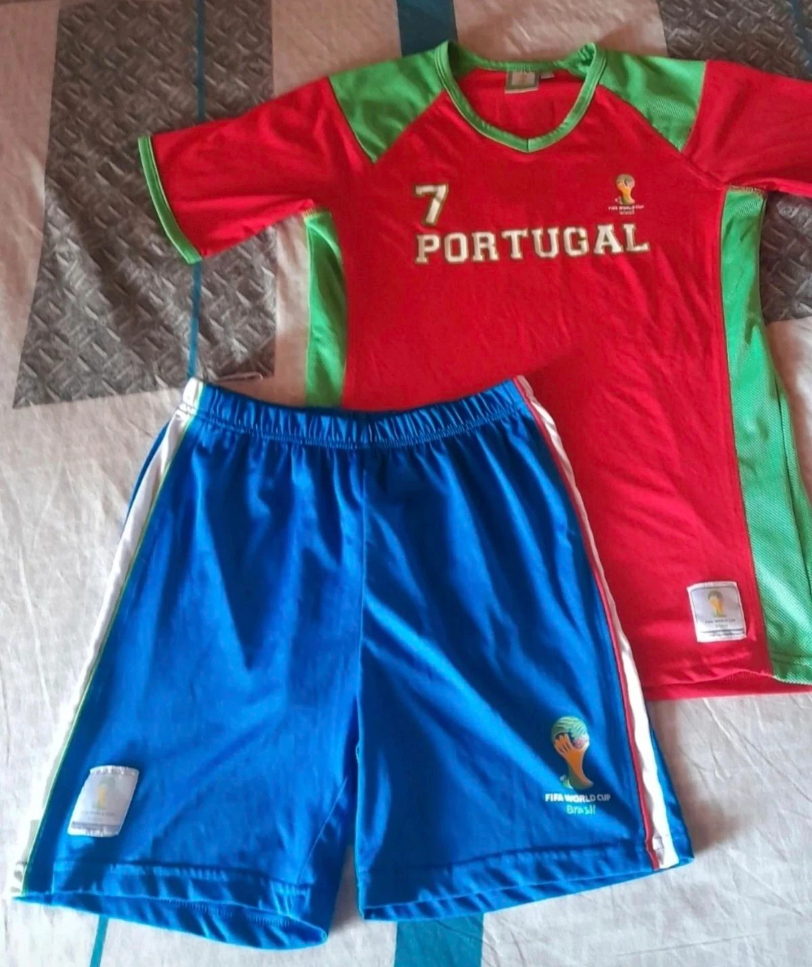 Ensemble football équipe du Portugal coupe du monde Bresil 2014